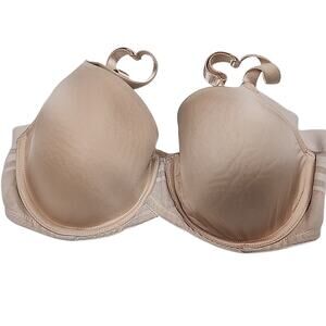 Paramour Marvelous Side Smoothing T-Shirt Bra - 245033 - Rosewater Size 34D